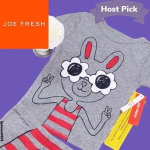 NWT Joe Fresh Baby “Freshster” 2 Piece Pajama Set